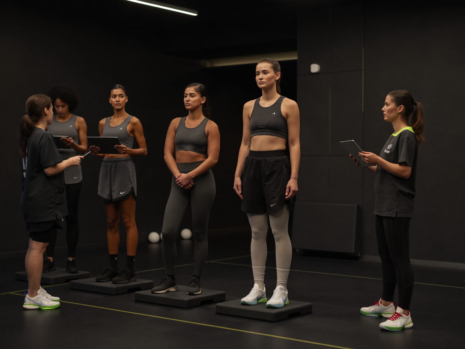 Valoración de pretemporada de un equipo en el gimnasio de Kinetia